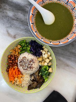 21-Wonders Superfood Lei Cha
 at Botanique Vegetarian Private Kitchen in Petaling Jaya