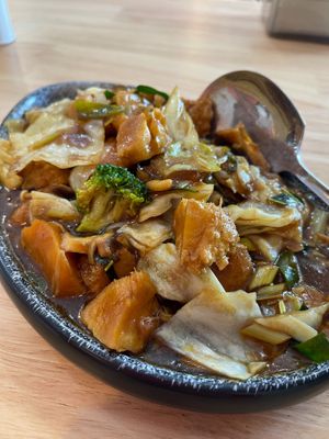 Herby Lemongrass Hericium Mushroom (V, Spicy) RM25.00 at Botanique Vegetarian Private Kitchen in Petaling Jaya