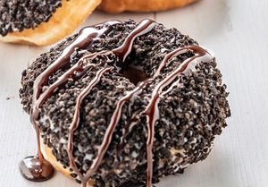 Vegan cookies and cream at Offbeat Donut Co in Cork