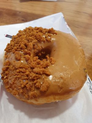 Biscoff donut at Offbeat Donut Co in Cork
