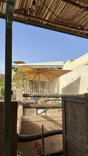 Rooftop   at Pikala Cafe in Marrakech