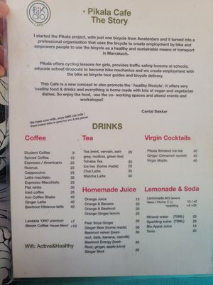  at Pikala Cafe in Marrakech