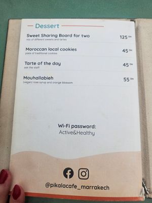  at Pikala Cafe in Marrakech