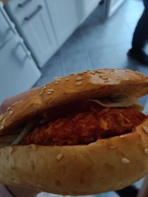 Crunchyburger at Burgerme in Karlsruhe