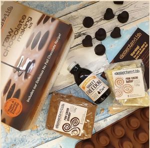 Vegan artisan chocolate making kits and chocolate ingredients at Rock a Chocs  at Rock Chocs in Usk