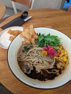 Soup based ramen at RAMEN-ISM & Impossible in Amsterdam