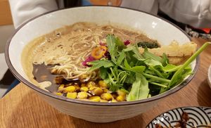 Miso soup ramen at RAMEN-ISM & Impossible in Amsterdam