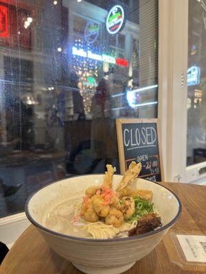 silky white ramen  at RAMEN-ISM & Impossible in Amsterdam