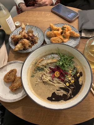 Dont worry, the other bowl of ramen was still coming  at RAMEN-ISM & Impossible in Amsterdam