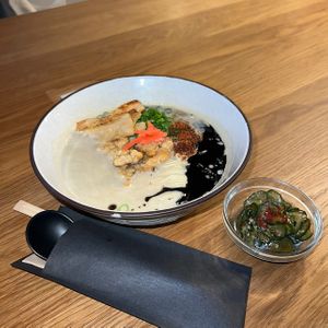 silky white ramen  at RAMEN-ISM & Impossible in Amsterdam