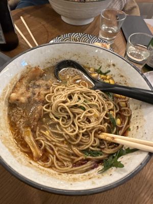 Spicy miso ramen    at RAMEN-ISM & Impossible in Amsterdam