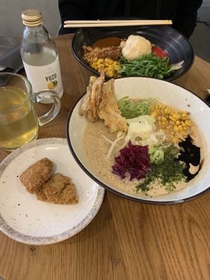 Miso & katsu + spicy amaze men    at RAMEN-ISM & Impossible in Amsterdam