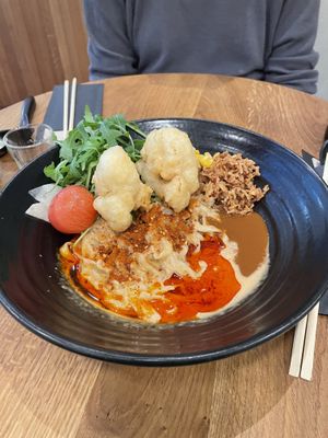 Spicy sauce ramen (signature dish)  at RAMEN-ISM & Impossible in Amsterdam