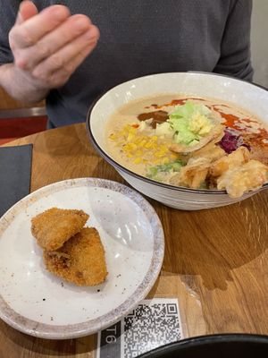 Spicy miso soup ramen   at RAMEN-ISM & Impossible in Amsterdam