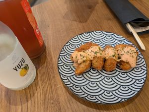 Vegan shrimp at RAMEN-ISM & Impossible in Amsterdam