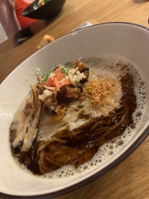 White broth ramen  at RAMEN-ISM & Impossible in Amsterdam