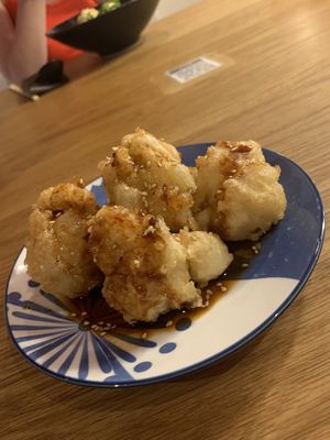 Tempura cauliflower  at RAMEN-ISM & Impossible in Amsterdam