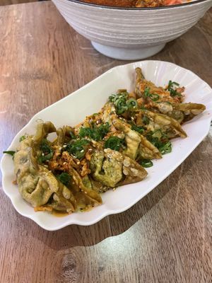 Spicy gyozas  at RAMEN-ISM & Impossible in Amsterdam