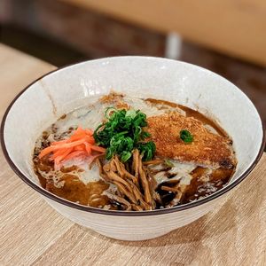 Vegan Creamy Umami Ramen at RAMEN-ISM & Impossible in Amsterdam