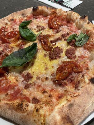 Pizza No Caccio No Buti  at Garden Pizza Terrassa in Terrassa