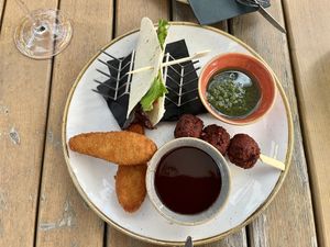 Sharing Tapas Plate  at The Ash in Frankfurt