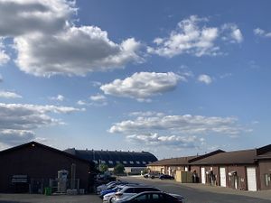 Parking  at Hoppin' Frog Brewery in Akron
