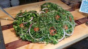 Raw Pizza at Green Butterfly in Vashon Island