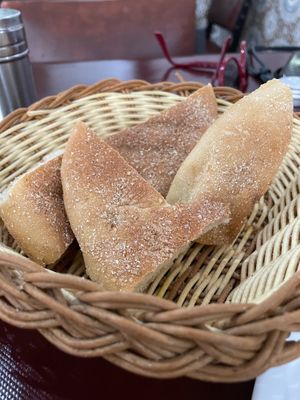 Bread (not full portion, already had some) at Restaurant Ahlen in Tangier