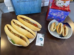 Bread  at Genkan Vegan Cafe in Dong Hoi