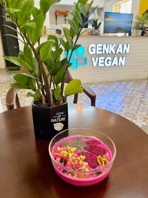  at Genkan Vegan Cafe in Dong Hoi