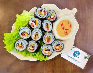  at Genkan Vegan Cafe in Dong Hoi