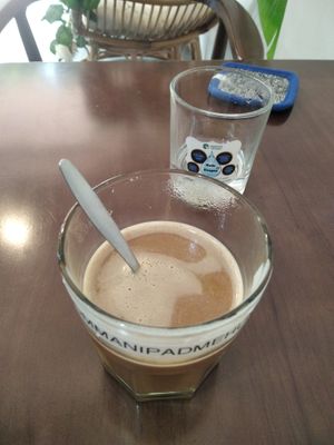 Cafe at Genkan Vegan Cafe in Dong Hoi