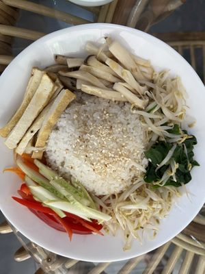   at Genkan Vegan Cafe in Dong Hoi