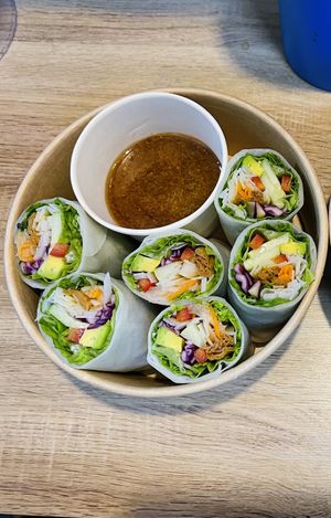   at Genkan Vegan Cafe in Dong Hoi