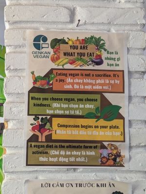  at Genkan Vegan Cafe in Dong Hoi