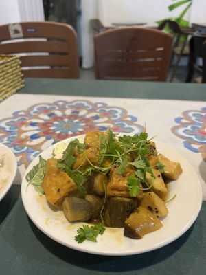   at Genkan Vegan Cafe in Dong Hoi