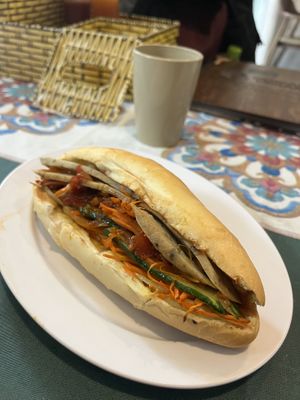   at Genkan Vegan Cafe in Dong Hoi