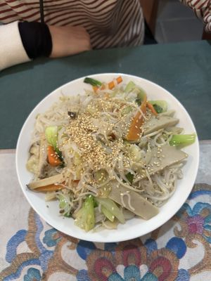   at Genkan Vegan Cafe in Dong Hoi