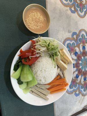   at Genkan Vegan Cafe in Dong Hoi
