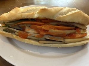 Bread  at Genkan Vegan Cafe in Dong Hoi