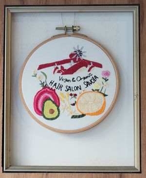 Vegan salon at Hair Salon Savoia in Tokyo