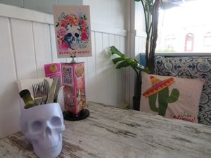 Booth seating at Hecho en Mexico in Warrnambool