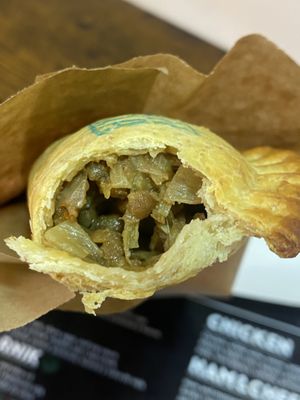 Lentils, onions, veggies   at Morfar in Split