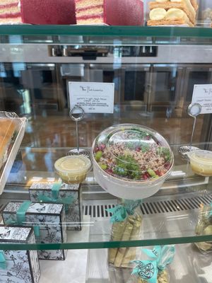 Vegan quinoa salad   at The Tea Lounge in Dubai