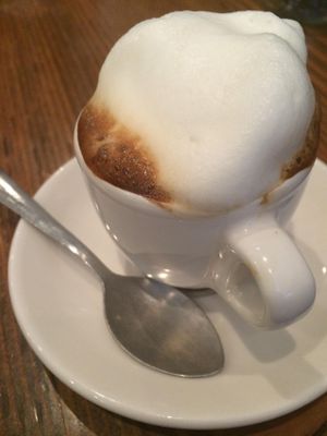 Soy Macchiato  at Tori's Bakeshop - The Beach in Toronto