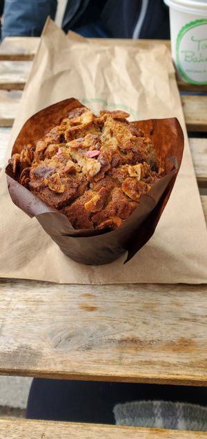 Cranberry bran muffin at Tori's Bakeshop - The Beach in Toronto