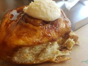 Cinnamon roll! at Tori's Bakeshop - The Beach in Toronto