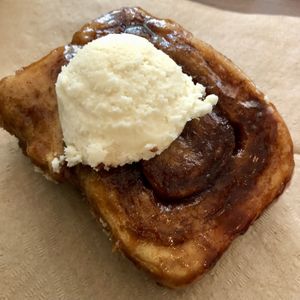 Cinnamon roll  at Tori's Bakeshop - The Beach in Toronto
