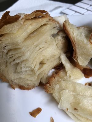 Cruffins layers!!   at Tori's Bakeshop - The Beach in Toronto