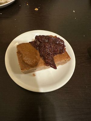 Pudding at Palasaca in Huesca